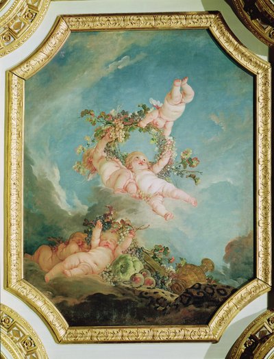 Autumn, from a series of the Four Seasons in the Salle du Conseil by François Boucher